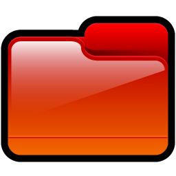 Folder Generic Red Icon 256x256 png